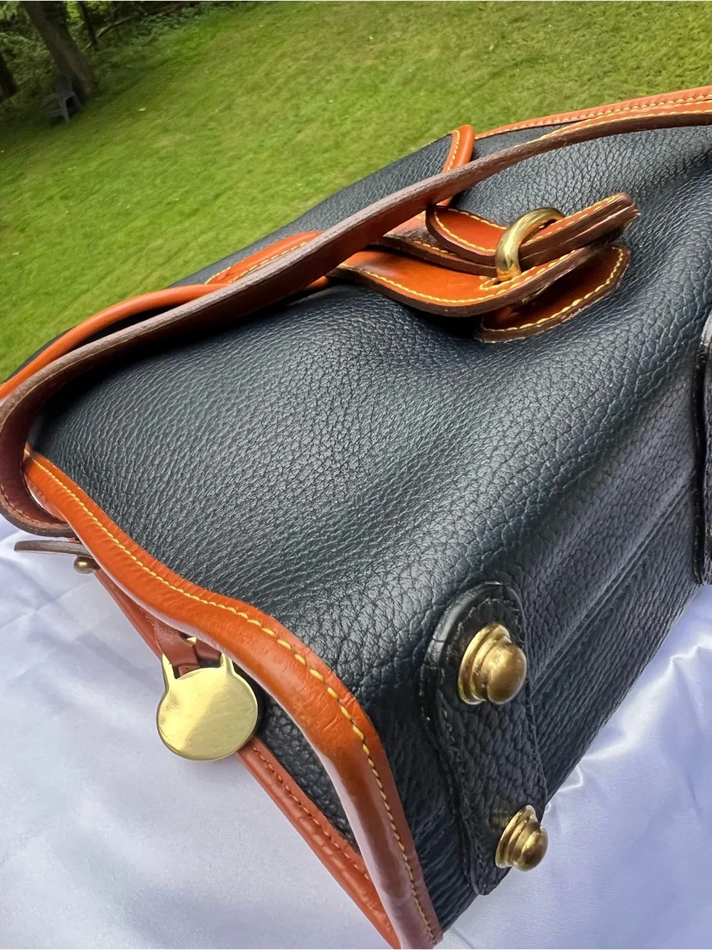 Dooney & Bourke white clean bags